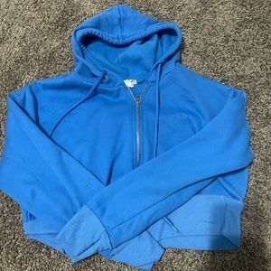 Light blue zip up